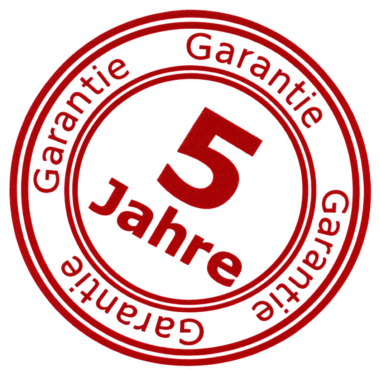 5 Jahre Garantie
